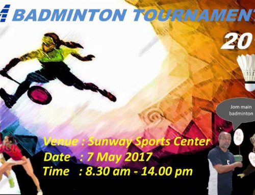 Inter Department Badminton Tournaments 7 May 2017